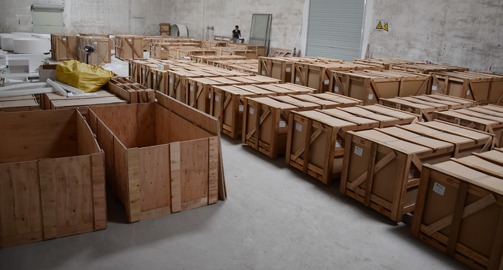 HANKIN sanitary ware prepared for international B2B supply and export
